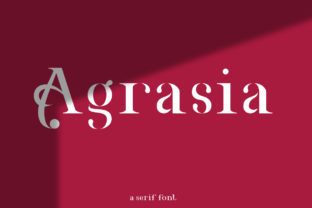 Agrasia: A Serif Font for Modern Marketing
