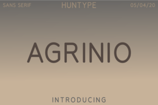 Agrinio: A Font That Elevates Your Brand