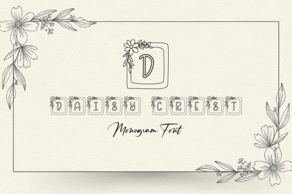 Daisy Crest Font for Business Branding
