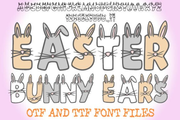 Easter Bunny Ears Font Review