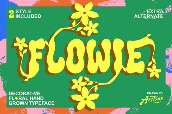 Flowie Font for Business Branding