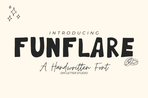 Funflare: Playful Font for Bold Designs