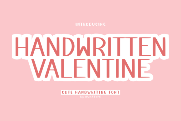 Handwritten Valentine Font