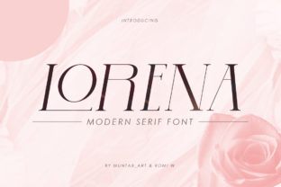 Lorena: A Modern Serif Font