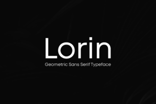 Lorin: A Modern Sans Serif Font