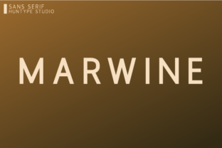 Marwine: A Font for Creative Makers