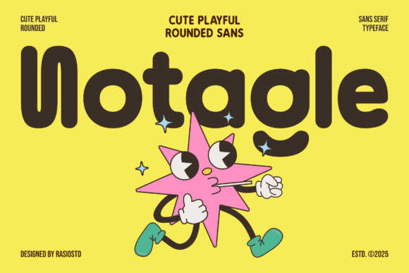 Notagle: A Friendly Font for Business