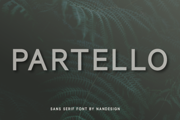 Partello: A Modern Sans Serif for Impactful Design
