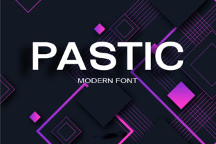 Pastic: A Modern Sans Serif Font