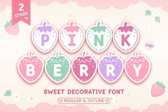 Pink Berry: A Sweet Font for Creative Projects