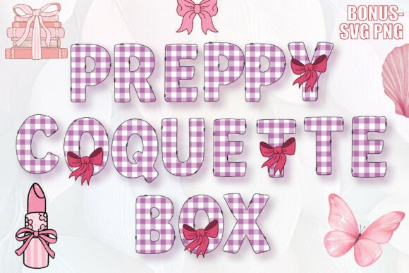 Preppy Coquette Box Font