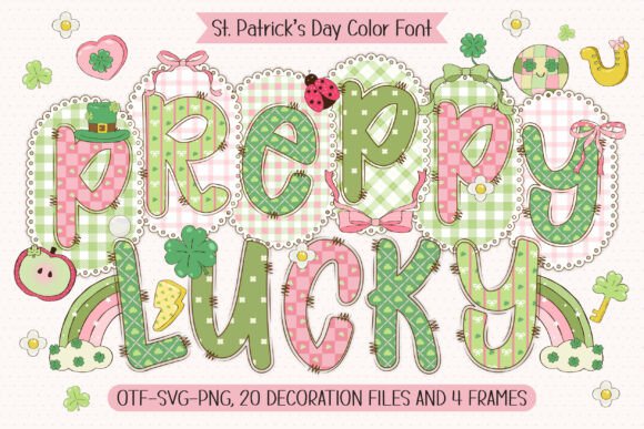 Preppy Lucky Font for Creative Marketing