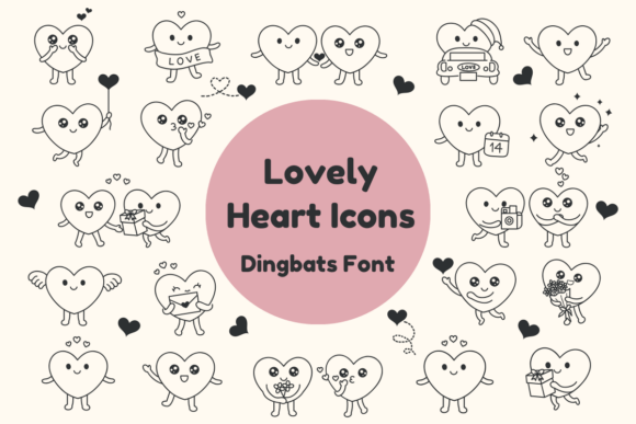 Review: Lovely Heart Icons