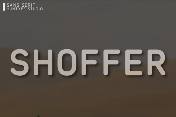 Shoffer: A Modern Typeface for Marketing Success