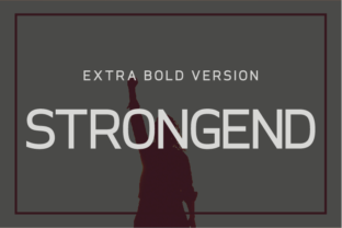 Strongend Extra Bold Review