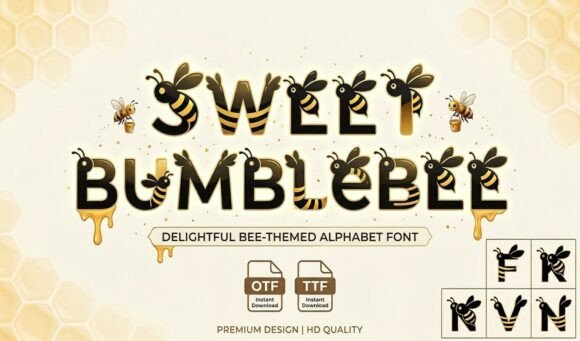 Sweet Bumblebee Font Review