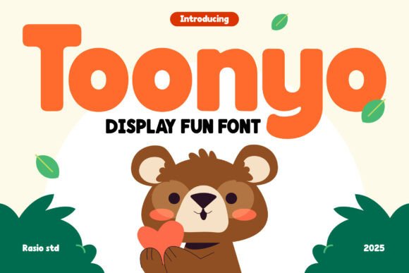 Toonyo: A Playful Sans Serif Font