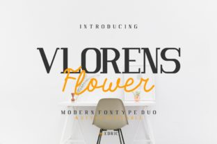 Vlorens Flower Duo Font Review